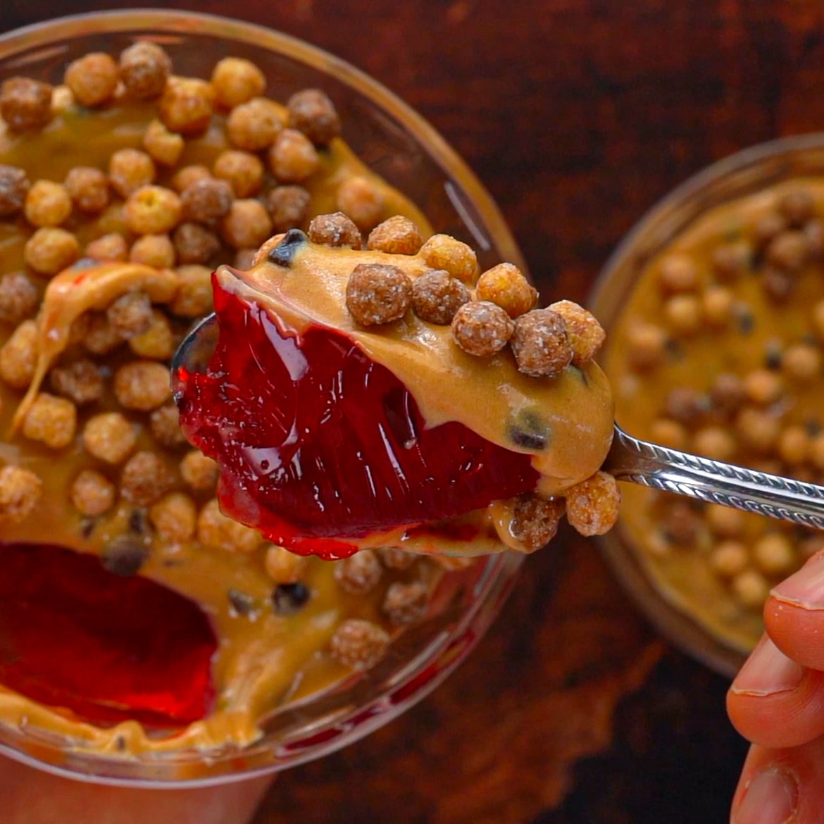 Protein Cookie Dough Jello Snack Bowls