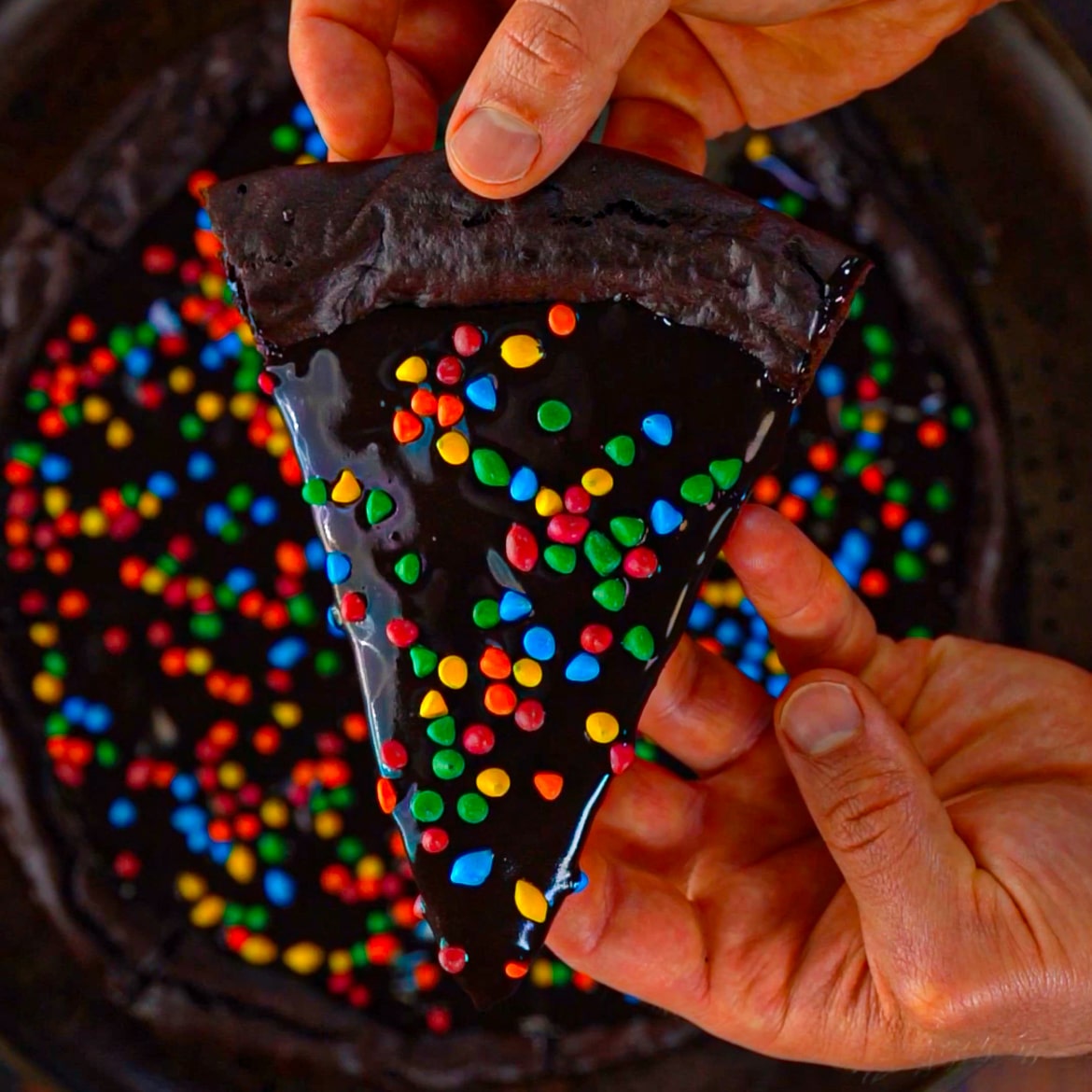 12” Cosmic Brownie Protein Dessert Pizza