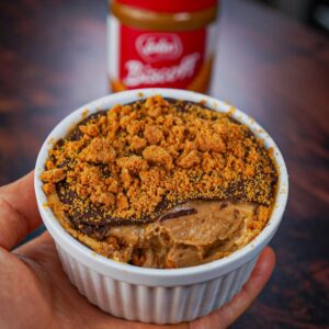 Biscoff Hard Shell Protein Mousse