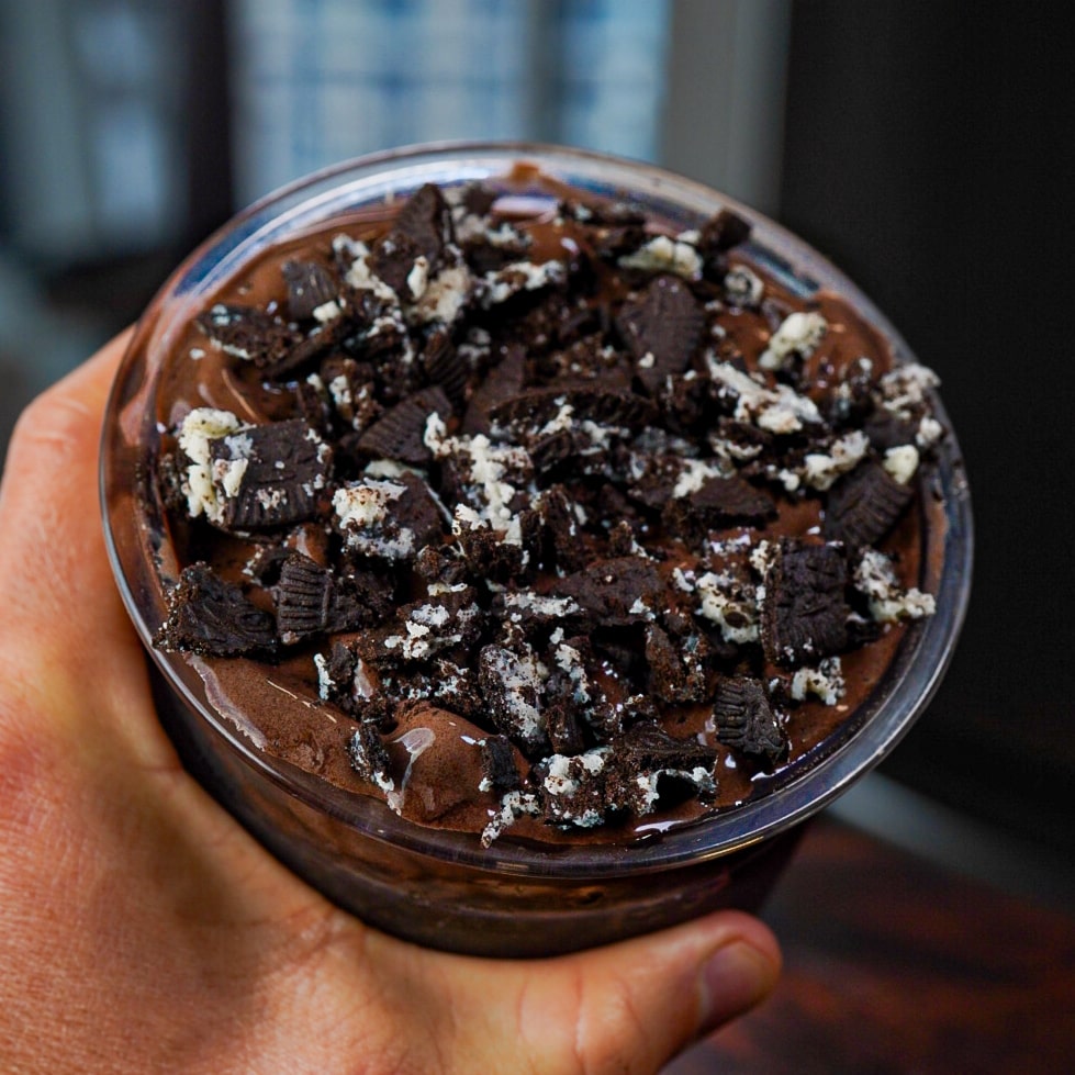 OREO Cereal Milk Protein Ice Cream