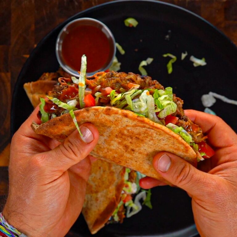 Queso Beef Chalupas