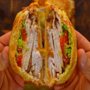 Turkey, Avocado & Cheese Hot Pockets