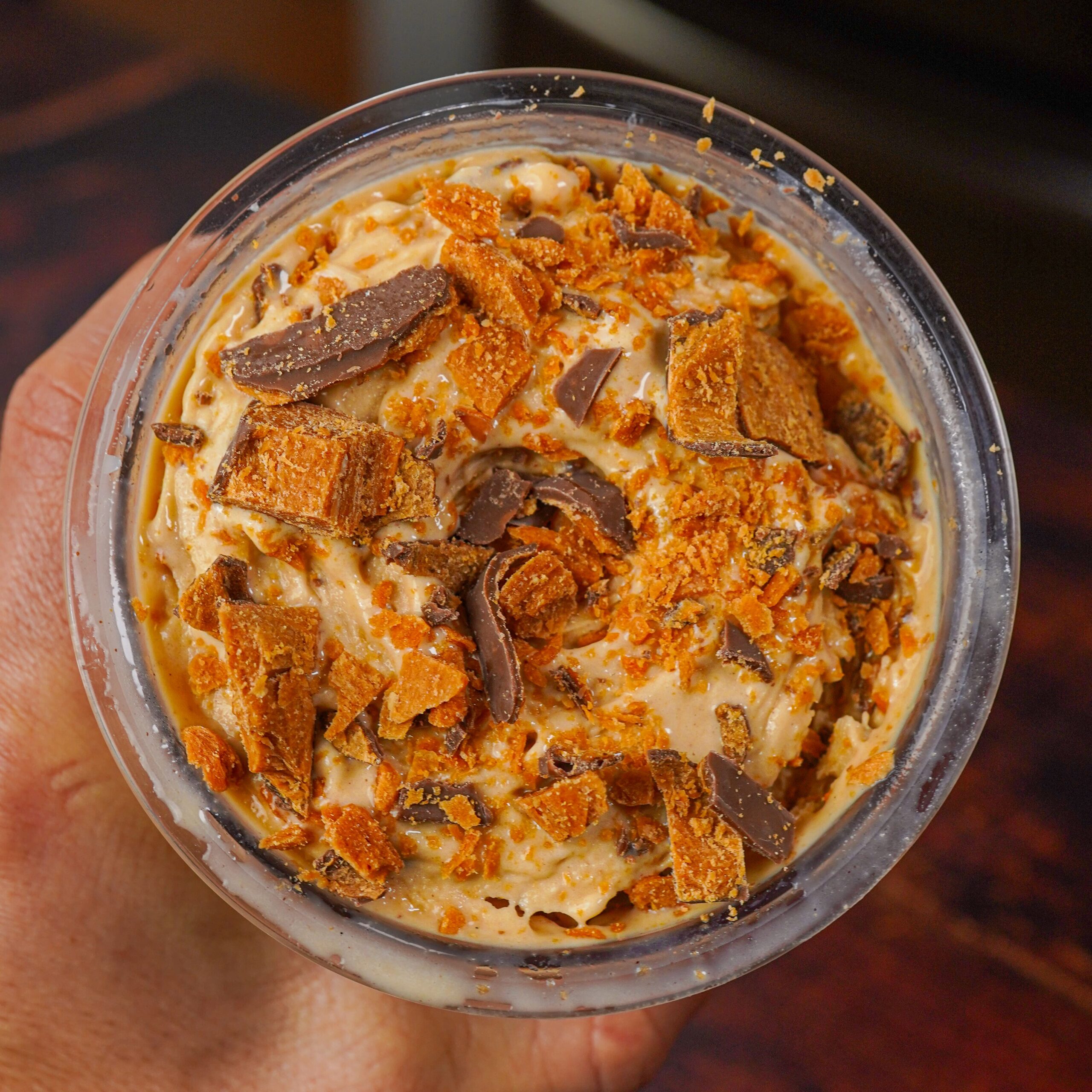 Butterfinger Protein Ice Cream