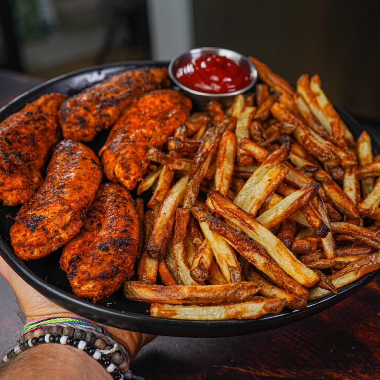 Blackened Chicken Tenders & Fries Meal