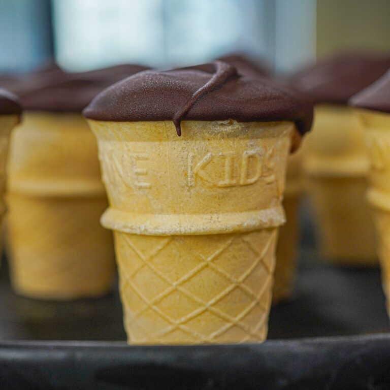 Protein Cookie Dough Snack Cones