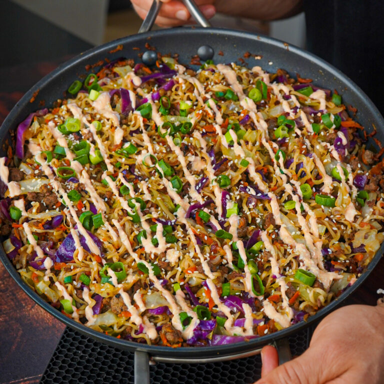 Egg Roll in a Bowl Ramen