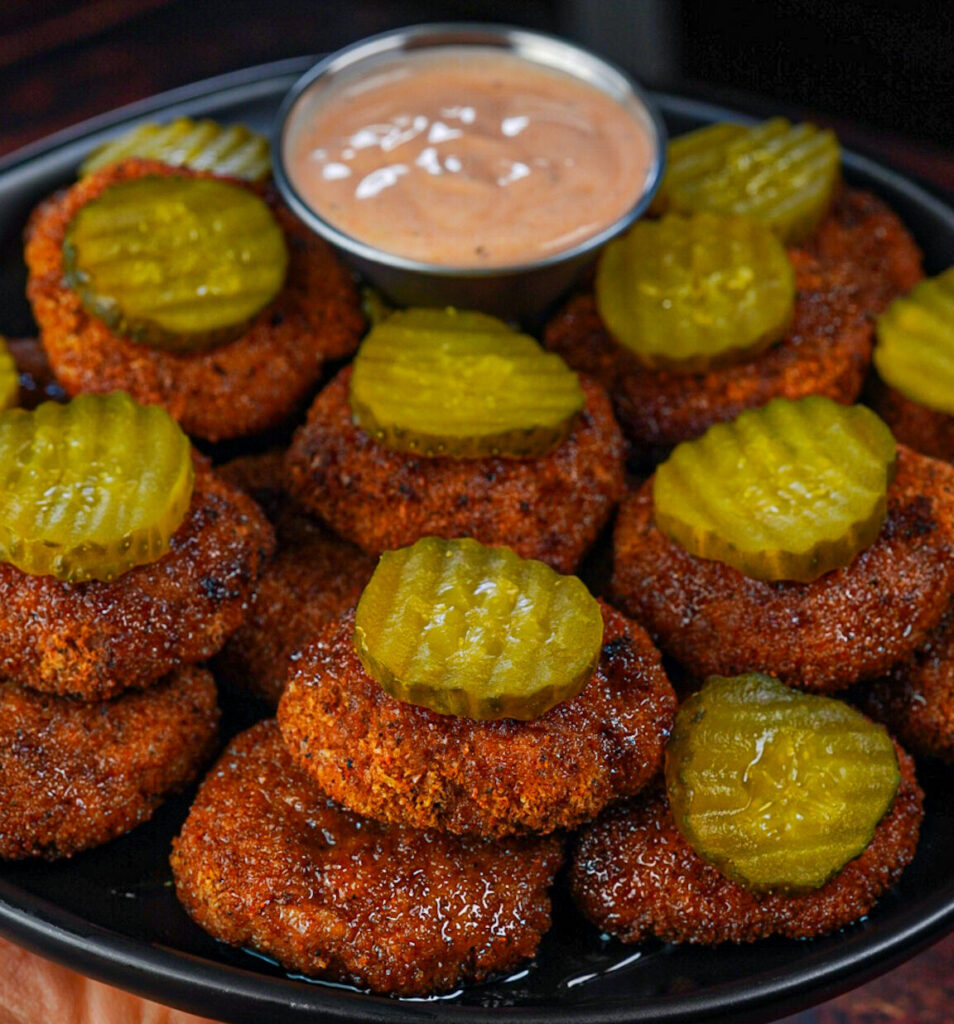 Nashville Style Hot Honey Chicken Nuggets